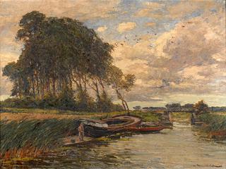 Angler on the Lower Rhine