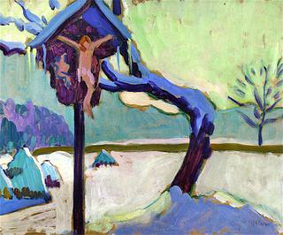 Wayside Cross in Kochel