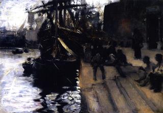 Wharf Scene