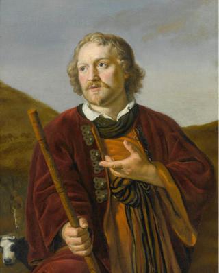 A Shepherd with His Staff