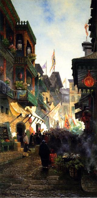 Street in Chinatown, San Francisco