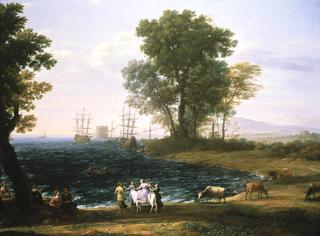 Coast Scene with the Rape of Europa