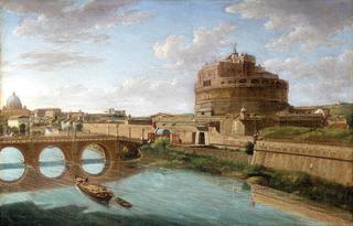 A View of the Tiber in Rome