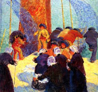 Lacemakers and Netters, Brittany