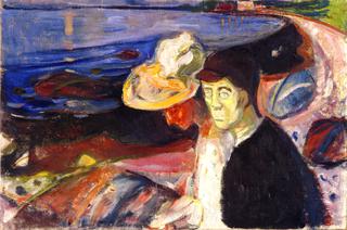 Man and Woman on the Beach