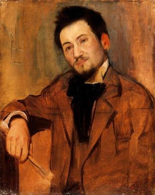 Self-Portrait in Younger Age