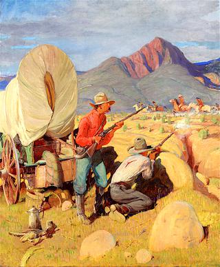 Attack on the Wagon Train