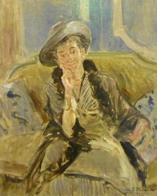 Portrait in an Interior