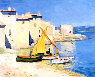 The Port of la Ponche, Saint-Tropez