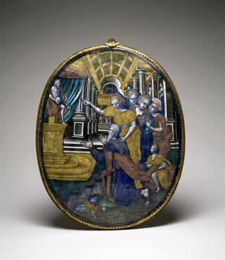 Solomon Turning to Idolatry (plaque)