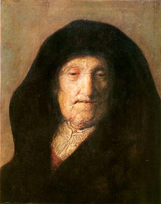 Rembrandt's Mother as the Prophetess Anna