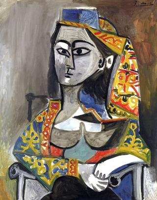 Woman in a Turkish Costume in an Armchair