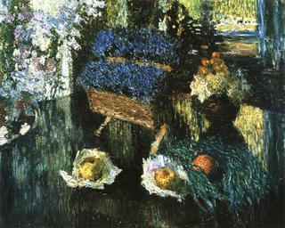 Flowers and Fruit on the Piano