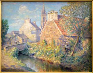 Village Bridge in Brittany