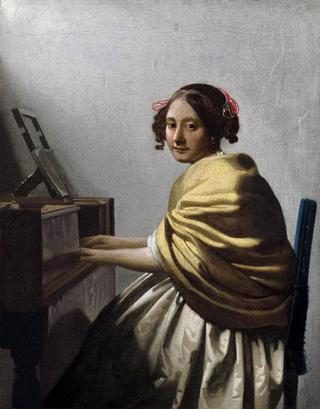 Young Woman Seated at the Virginals