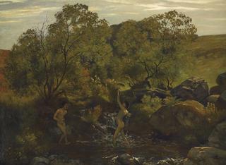 Bathing boys