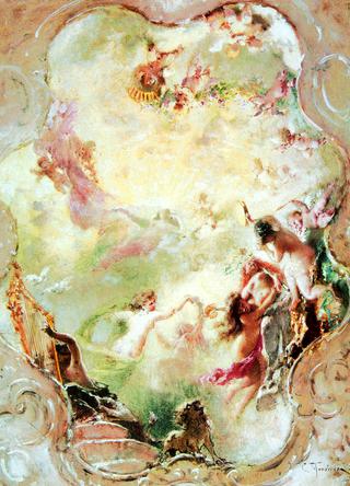 Study of a Ceiling Painting