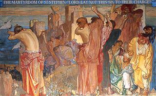 The Martyrdom of St Stephen