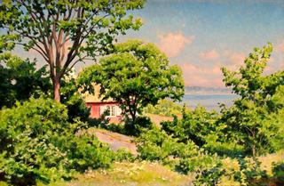 Cottage by the water