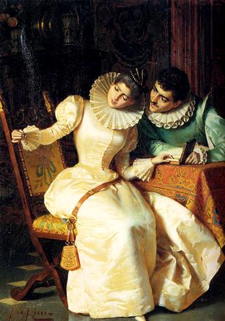 Elegant Couple In Interior