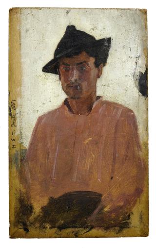 Italian man with hat