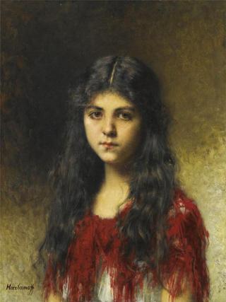 Portrait of a young girl