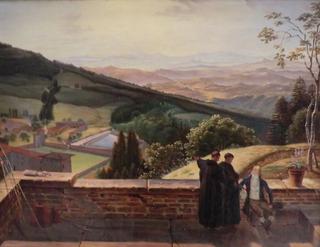 The Convent of Vallombrosa and the Valley of the Arno