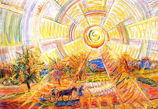 Sun with Rainbow