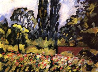 Flower Garden in Choisel