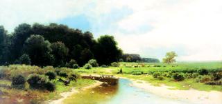Summer Landscape with River