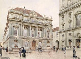 Vienna, University Square, Academy of Sciences