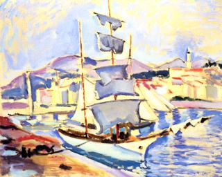 Sailboat in Port