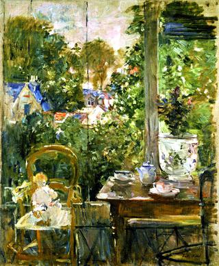 Doll on a Porch