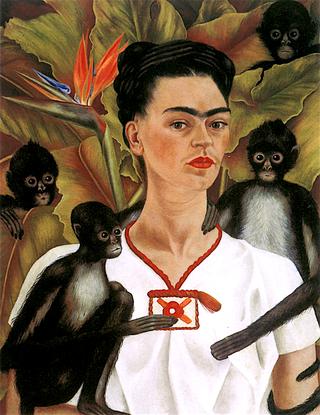 Self-Portrait with Monkies