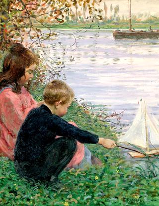 Children on the Riverbank
