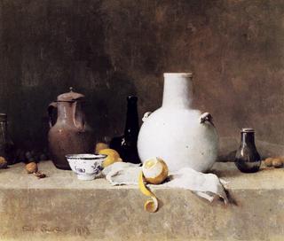 Still Life with Pottery Jars