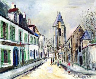 A Street in Montmartre