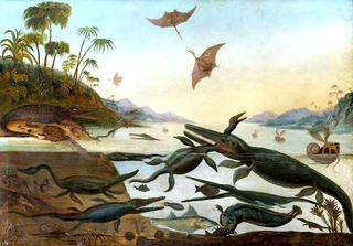 Life in the Jurassic Sea 'Duria Antiquior'