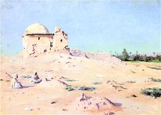 Ruin in a Desert Landscape