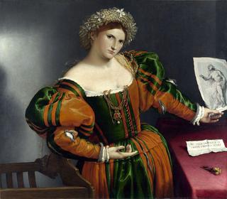 Venetian Woman in the Guise of Lucretia