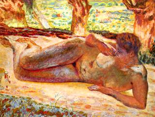 Nude Resting