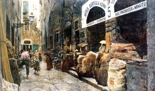 Via del Fuoco, Vecchio Mercato di Firenze