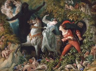 A Scene from 'Undine'