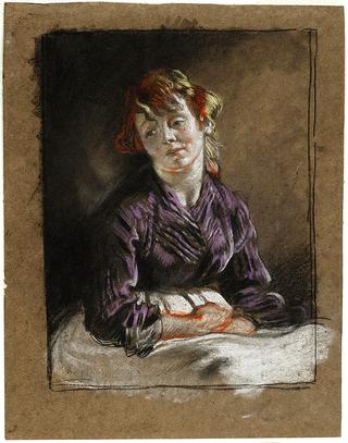 Bust of a young woman