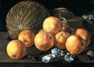 Still Life with Lemons and Nuts