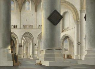 The Interior of the Grote Kerk at Haarlem