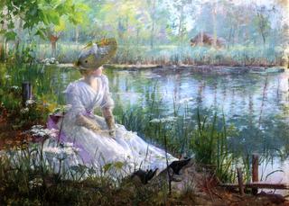 By a River