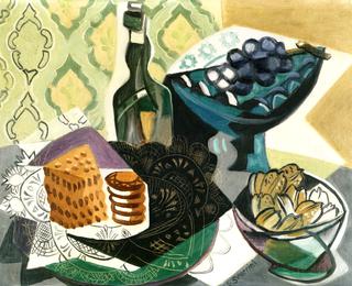 Still Life with Lace Doilies