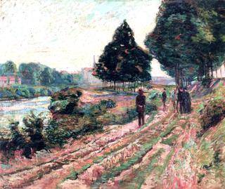 Path on the Banks of the River