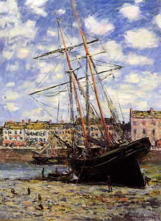 Boat Lying at Low Tide